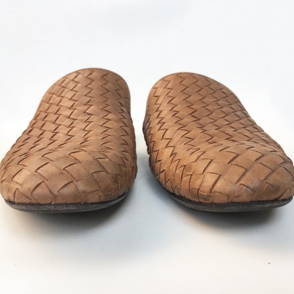 BOTTEGA VENETA BEIGE OPEN BACK 1.5 CM HEEL SLIP-ONS LEATHER MEN\'S SHOE SIZE 41.5 main image 12